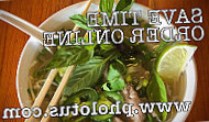 Pho Lotus food