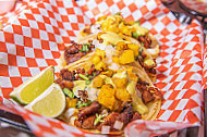 Tacos El Patron food