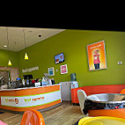 Orange Leaf Frozen Yogurt food