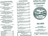 China Village menu