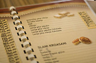 Zlatna Lipa menu