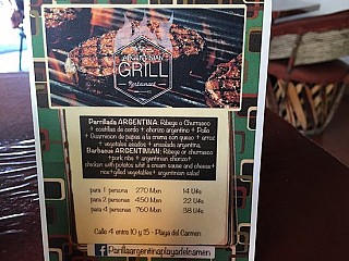 Parrilla Argentina Playa del Carmen