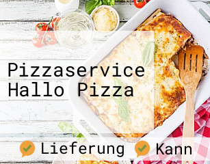 Pizzaservice Hallo Pizza