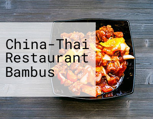 China-Thai Restaurant Bambus