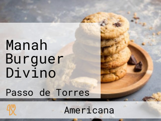 Manah Burguer Divino