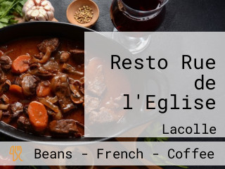 Resto Rue de l'Eglise