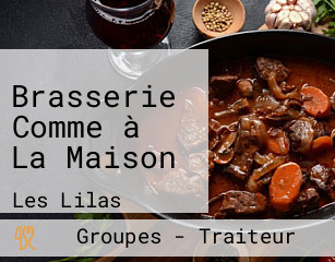 Brasserie Comme à La Maison