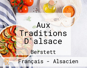 Aux Traditions D'alsace