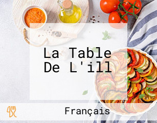 La Table De L'ill