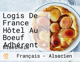 Logis De France Hôtel Au Boeuf Adhérent