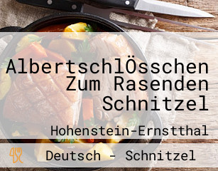 AlbertschlÖsschen Zum Rasenden Schnitzel