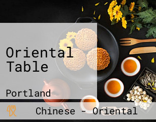 Oriental Table