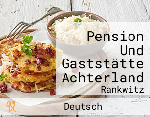 Pension Und Gaststätte Achterland