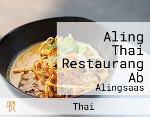 Aling Thai Restaurang Ab