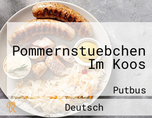 Pommernstuebchen Im Koos