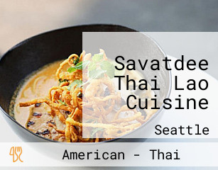 Savatdee Thai Lao Cuisine