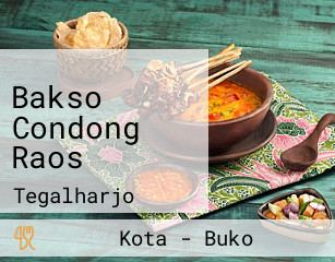 Bakso Condong Raos