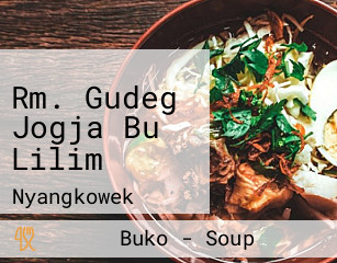 Rm. Gudeg Jogja Bu Lilim