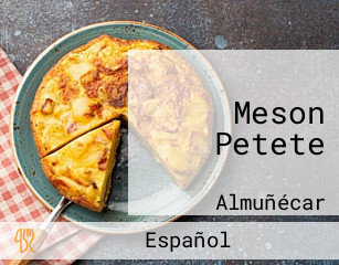 Meson Petete