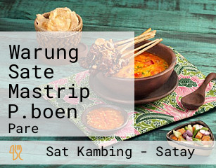 Warung Sate Mastrip P.boen