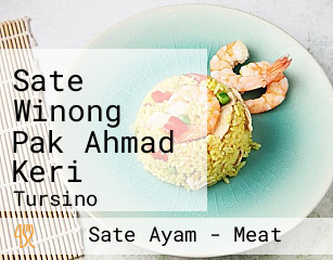 Sate Winong Pak Ahmad Keri