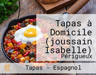 Tapas à Domicile (joussain Isabelle)