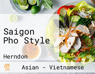 Saigon Pho Style