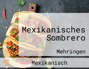 Mexikanisches Sombrero