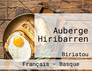 Auberge Hiribarren