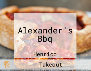 Alexander's Bbq