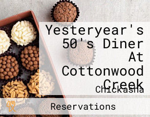 Yesteryear's 50's Diner At Cottonwood Creek