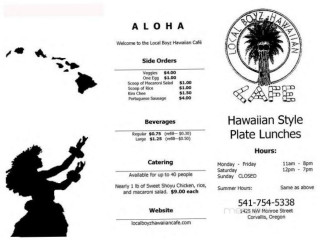 Local Boyz Hawaiian Cafe