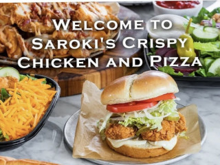 Saroki's Crispy Chicken Pizza