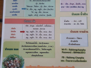 ระเบียงจันทน์ผา ย้ายที่ตั้งใหม่ ซอยรร โรตารี่1บ้านพุน้ำร้อน