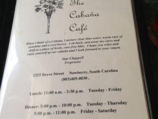 Cabana Cafe