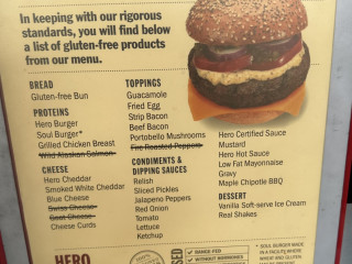 Hero Certified Burgers