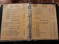 Schloßrestaurannt Akropolis menu