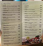 Cappadocia menu