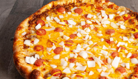 18 Coney Dog Pizza