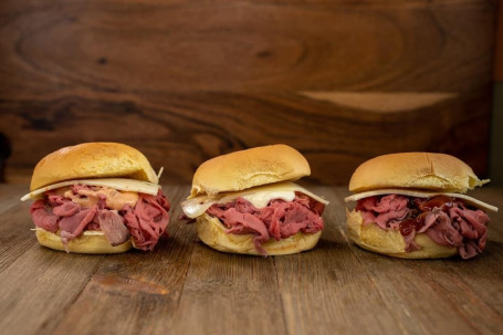 Roast Beef Slider Trio