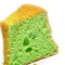 Pandan Chiffon Cake (Half Loaf)