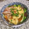 Chicken/Prawn Wonton Egg Noodle Soup With Bbq Pork