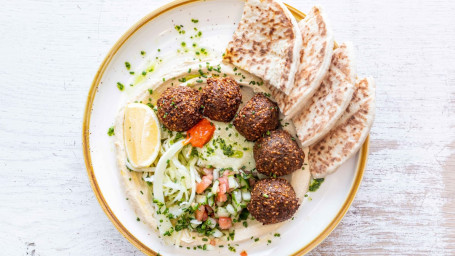 Falafel Bowl Over Hummus