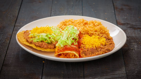 #20 Tostada Enchilada