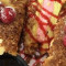 Stuffed Red Raspberry Granola French Toast