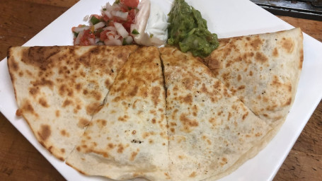 Three Cheese Herbs Quesadilla