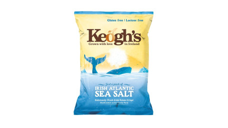 Patatine All'aceto Di Sidro Irlandese Con Sale Del Mare Atlantico Di Keogh, 1.76 Oz