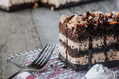 Torta Al Cioccolato Con Impasto Per Biscotti