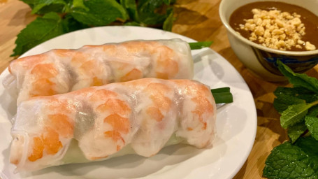 30. Summer Rolls With Rice Paper (2 Pcs)