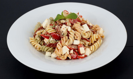 Mini Pasta,Feta Sundried Tomato Salad